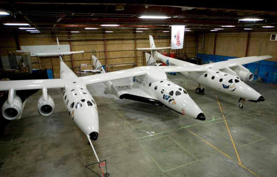 SpaceShipTwo; Credit: Scaled Composites SpaceShipTwo; Credit: Scaled Composites